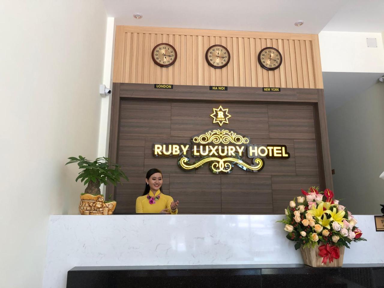 Ruby Luxury Hotel Куи Нхон Екстериор снимка