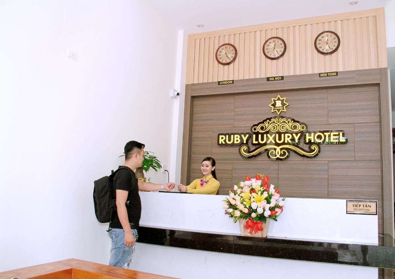 Ruby Luxury Hotel Куи Нхон Екстериор снимка